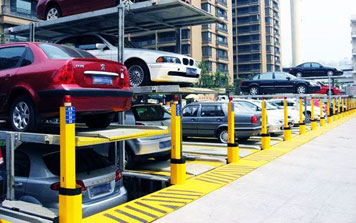 地坑式簡易升降三層式立體車庫