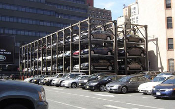 四層升降橫移類(lèi)立體車(chē)庫(kù)