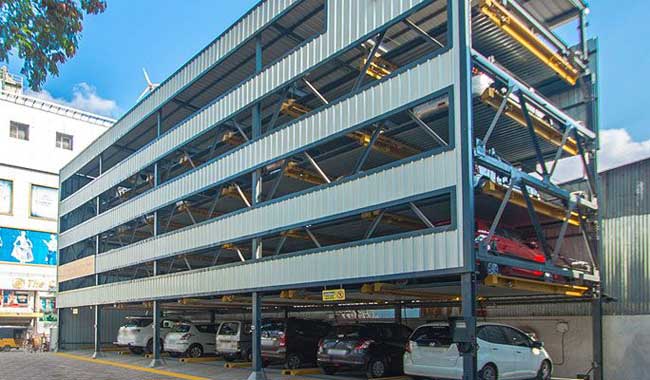 五層升降橫移類立體車庫