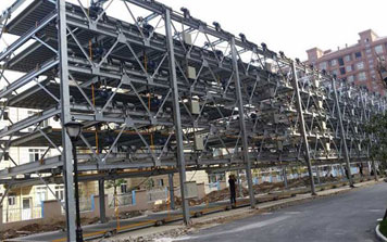 六層升降橫移類(lèi)立體車(chē)庫(kù)