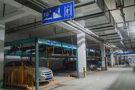 安徽東來(lái)家園立體車庫(kù)案例 - 中出網(wǎng)-智能出入口與停車充電門戶