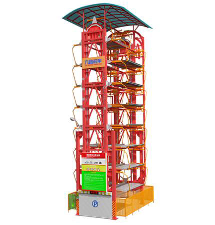 9層16車位轎車型及SUV型垂直循環(huán)立體車庫