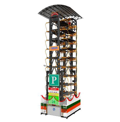 11層20車位垂直循環(huán)立體車庫