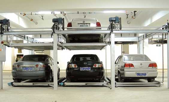 兩層升降橫移立體車庫