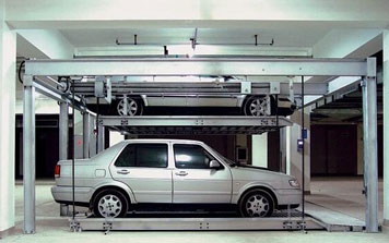 兩層升降橫移立體車(chē)庫(kù)