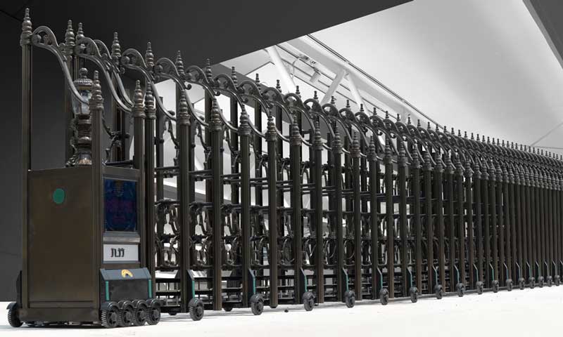 歐式鑄鋁門JZ-XK-001A