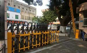 佛山市武警中隊柵欄道閘案例