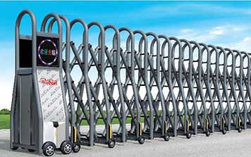 鋁材曲美1號(hào)電動(dòng)伸縮門