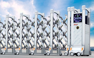 不銹鋼伸縮門 - 不銹鋼306B電動伸縮門