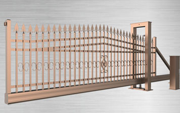 懸浮平移門 - 庭院定制款無軌懸浮門