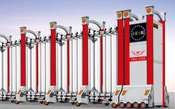 電動(dòng)伸縮門 - 天和門B-001伸縮門