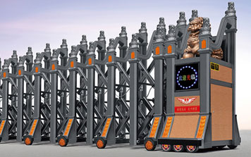 電動(dòng)伸縮門 - 天下財(cái)富A-003伸縮門