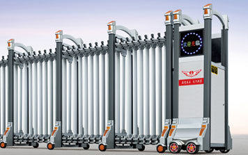 鋁合金伸縮門 - 天地一號伸縮門