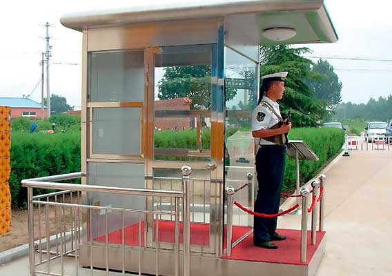 不銹鋼治安崗亭