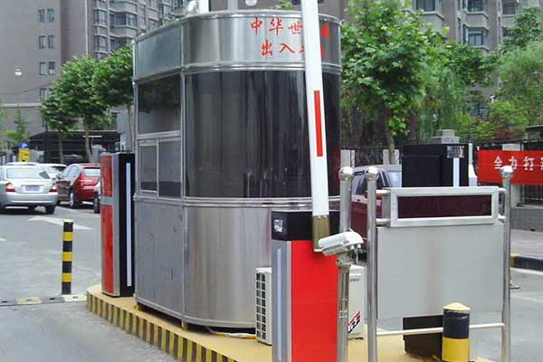 橢圓不銹鋼崗亭