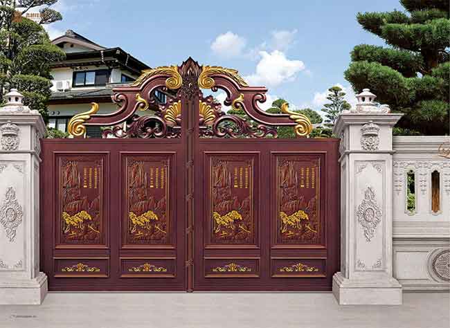 豪華別墅庭院大門-XYH-LY-2002