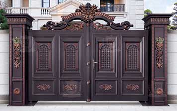 庭院別墅大門 - 豪華別墅庭院大門DM·22011