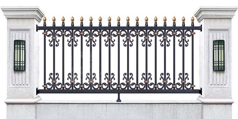 豪華別墅庭院圍欄WL·22012