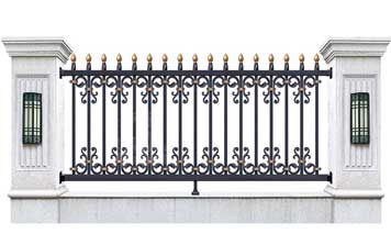圍墻護(hù)欄 - 豪華別墅庭院圍欄WL·22012
