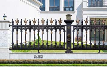 豪華別墅庭院圍欄WL·22002