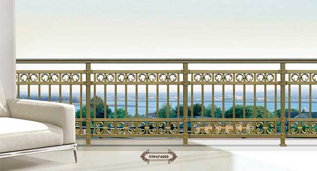 豪華別墅陽臺(tái)護(hù)欄-XYH-LY-6035