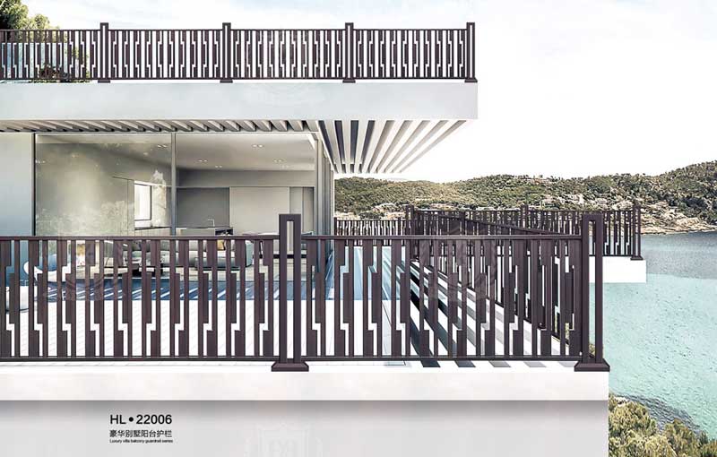 豪華別墅陽臺護(hù)欄HL·22006
