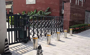 廣州廣雅學校升降柱案例