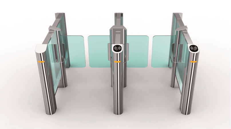 金建星人行通道閘JX-T032A工地圓柱擺閘