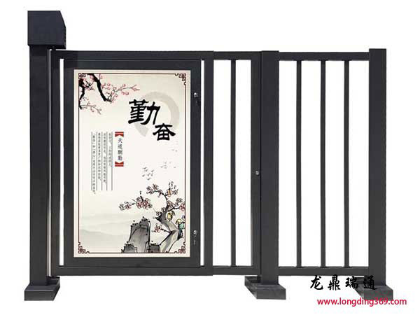 廣告小門一側(cè)單開