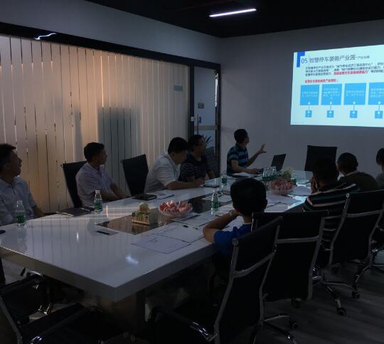 臺山市副市長考察廣州科馬電子有限公司