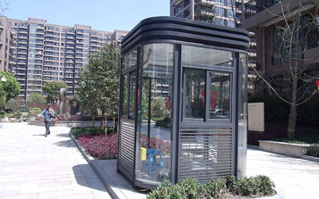 不銹鋼崗?fù)?- 不銹鋼雙向收費(fèi)亭