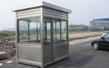 崗亭 - 鋼結構玻璃崗亭