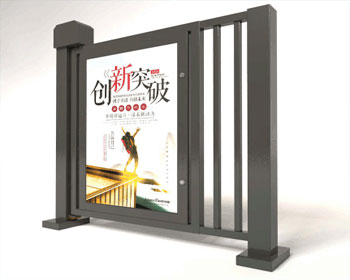 直流無(wú)刷廣告門(mén)