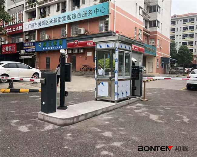 黃埔永和街道車牌識別系統(tǒng)案例 - 中出網(wǎng)-智能出入口與停車充電門戶