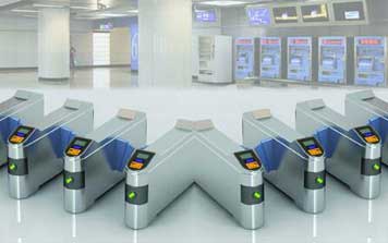 翼閘 - 扇門式檢票機 GFLA-LE-004