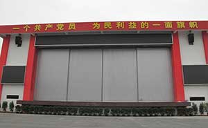華西村舞臺大門工業(yè)門案例