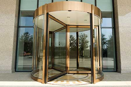 北京大興人大活動(dòng)中心旋轉(zhuǎn)門案例 - 中出網(wǎng)-智能出入口與停車充電門戶