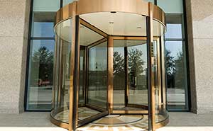 北京大興人大活動中心旋轉(zhuǎn)門案例 - 中出網(wǎng)-智能出入口與停車充電門戶