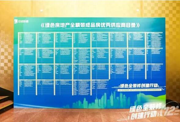  德國霍曼入選“綠色房地產(chǎn)全精裝成品房優(yōu)秀供應商目錄”