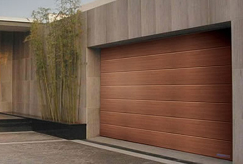 單條紋車庫門