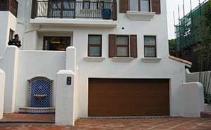 北京復(fù)地原墅車庫門案例