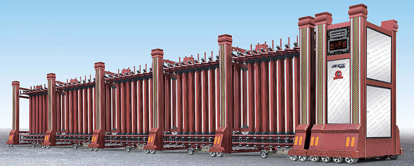 伸縮門CD-07BL鋁合金伸縮門