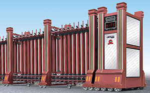 鋁合金伸縮門 - 伸縮門CD-07BL鋁合金伸縮門