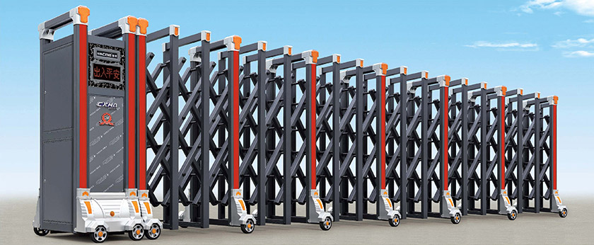 伸縮門X6-3R鋁合金伸縮門