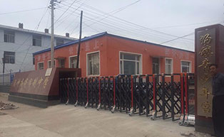 湯神廟寄宿制中學伸縮門工程案例