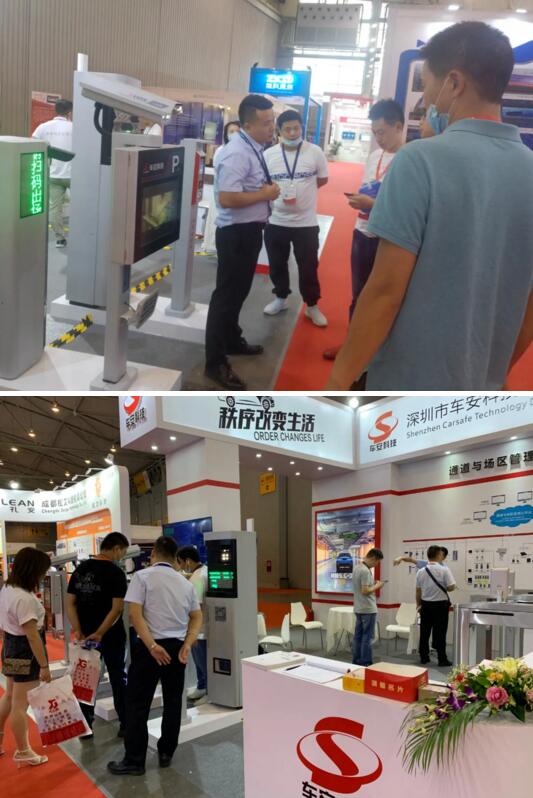 現(xiàn)場(chǎng)人員為參觀者講解