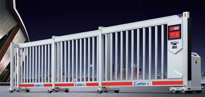 智能分段門系列CMFD-06C銀