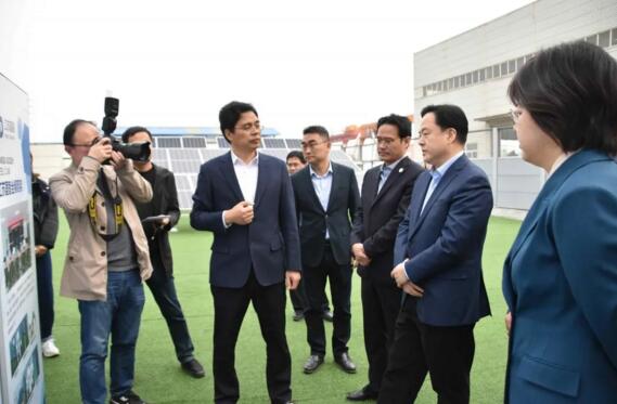 常州市市長(zhǎng)陳金虎一行走訪調(diào)研江蘇國(guó)強(qiáng)