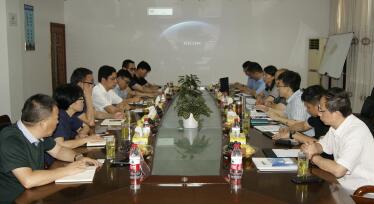 寶鋼股份有限公司領(lǐng)導(dǎo)就研發(fā)合作事宜蒞臨江蘇國強