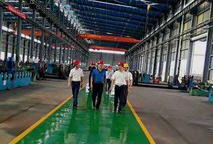 江蘇晶陽(yáng)集團(tuán)吳總一行蒞臨江蘇國(guó)強(qiáng)參觀指導(dǎo)